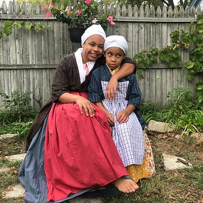 Historical Costuming with Kids: 18th Century