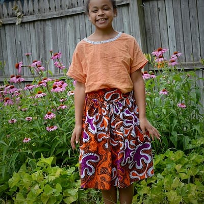 Project Files: African Print Party Skirt